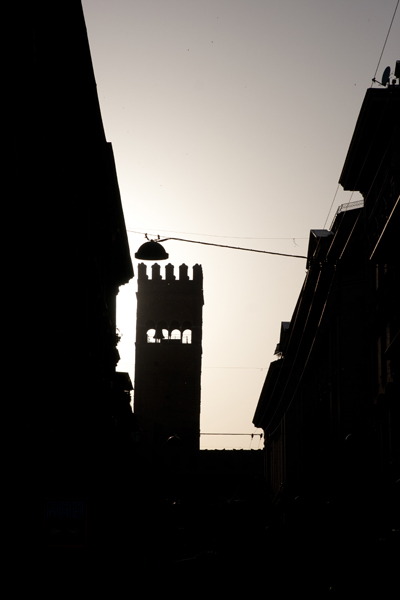 Silhouette of Bologna